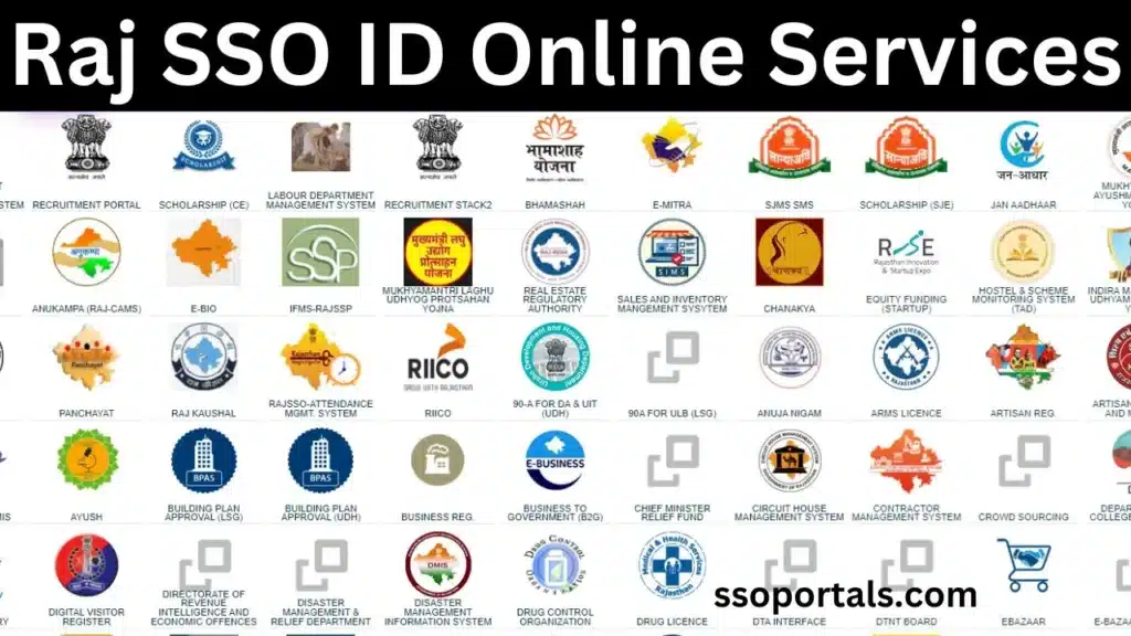 Raj SSO ID Online Services